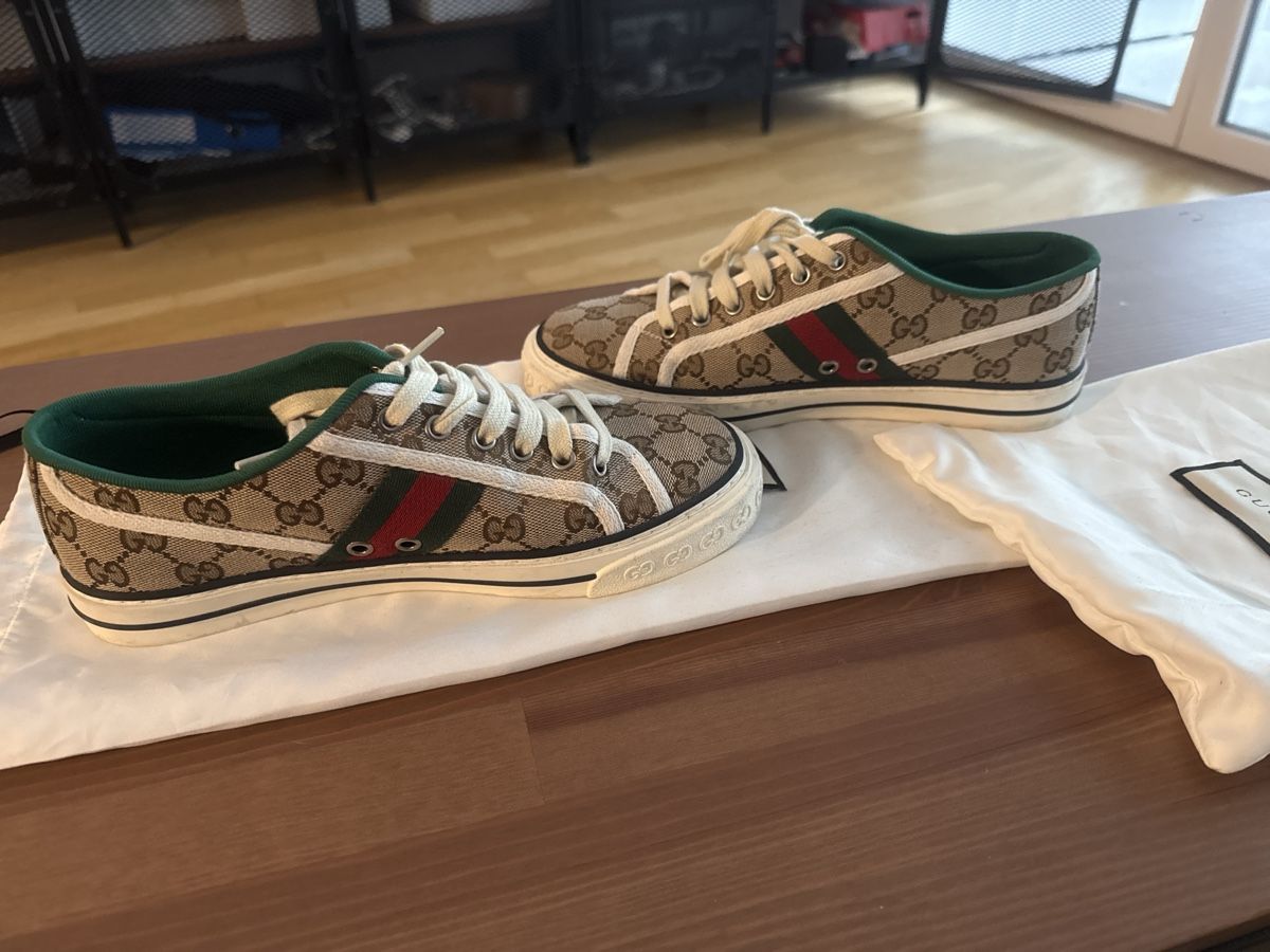 Gucci Scarpe da uomo: Originale Gucci Sneaker tennis fast neu ! – Nuovo (secondo la descrizione) da Grenchen venduto da Leonardo29