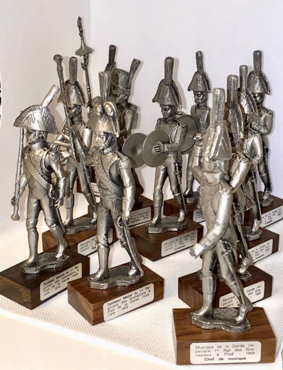 Figuren: Musiciens, grenadiers Napoléoniens – Gebraucht aus Genève von joh_59ph 8