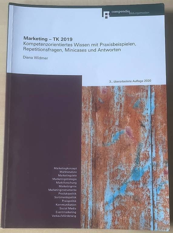 Libri: Marketing - TK 2019  – Usato da Bad Zurzach venduto da lor_7hyd