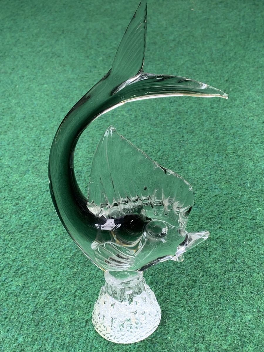 Statuette: Glas - Fisch – Usato da Wangen b. Olten venduto da Finolino28