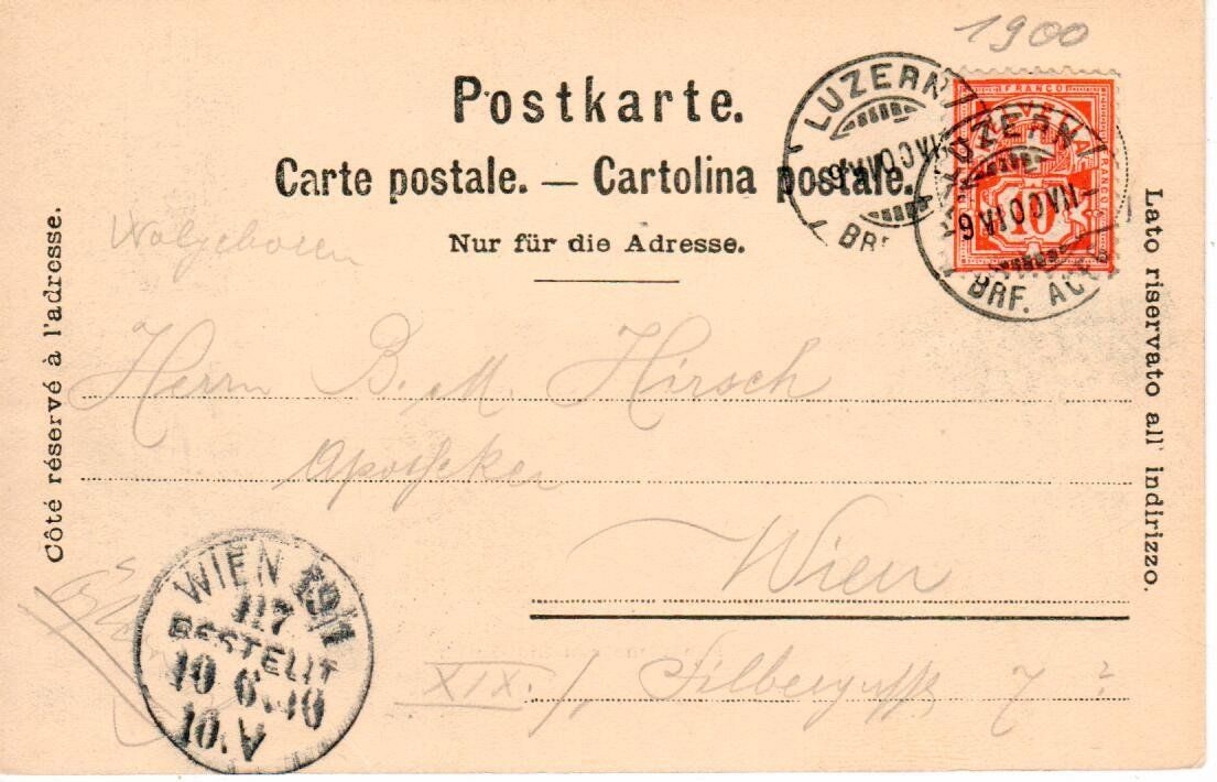 Cartoline postali: Rigi – Usato da Wolhusen venduto da Curver9 1