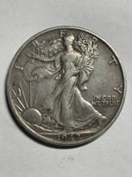 (74) Walking Liberty Half Dollar USA 1942
