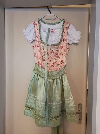 Dirndl inkl. Bluse (kurzarm), Grösse 38