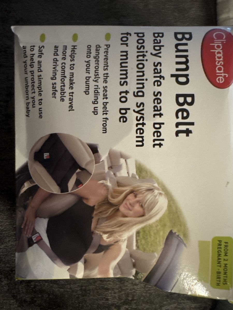 Gürtel: Clippasafe Bump Belt / Bauchgurt – Gebraucht aus Cham von Daniela_86