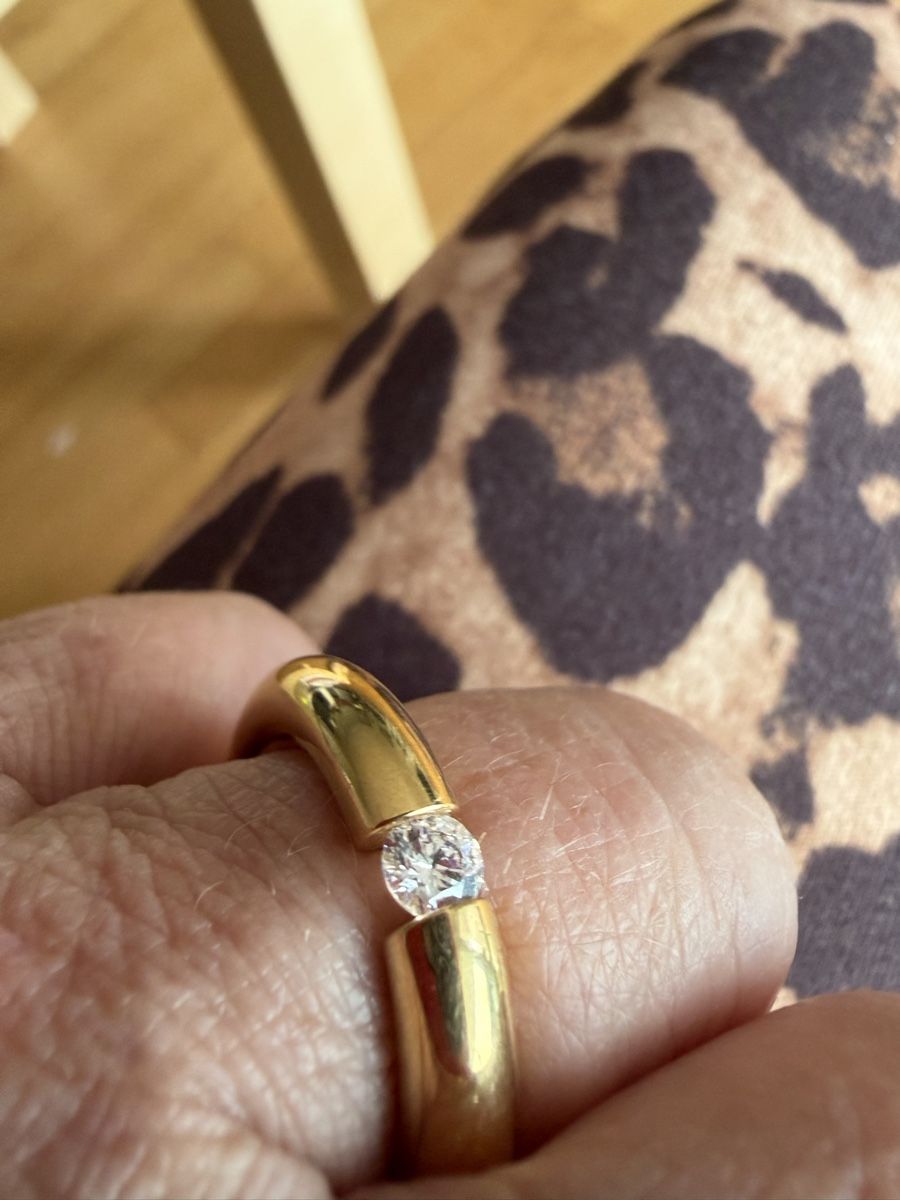 Anelli: Schöner Ring aus Edelstahl  – Usato da Ittigen venduto da Lisette08 1