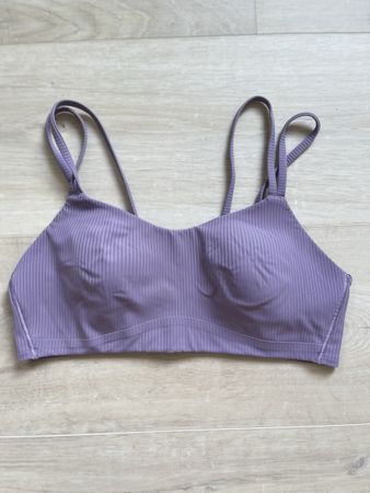 Lululemon Sport-BH Gr. 8 – Lila / Mauve – Yoga Fitness