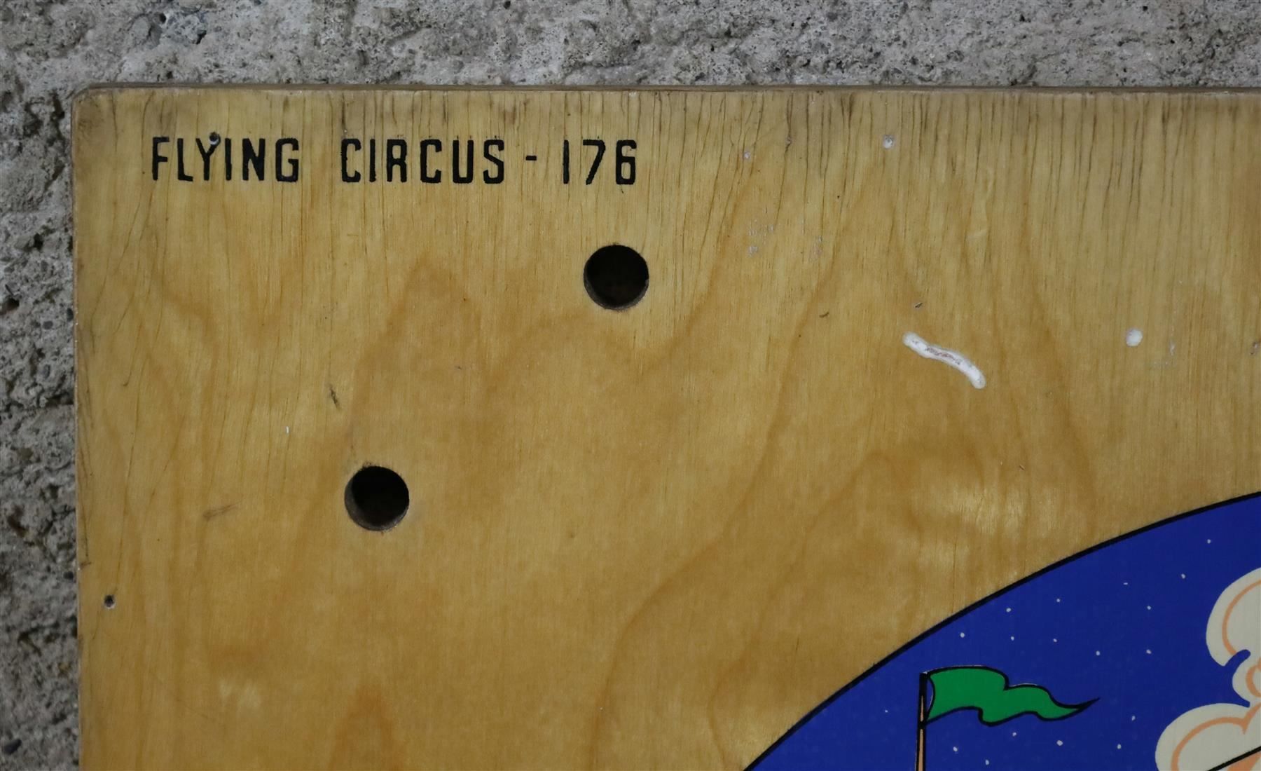 Flipper: Flipper Spielfeld "Flying Circus" 1961 – Usato da Birrwil venduto da brandschatz_birrwil 4