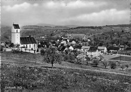 Herznach-Ueken AG Herznach Ortsansicht  Nr.5266 ,1950 gr. AK