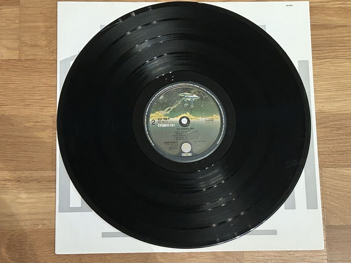 Schallplatten: Black Sabbath.  1987. the eternal idol – Gebraucht aus Faulensee von Mizuno06 5