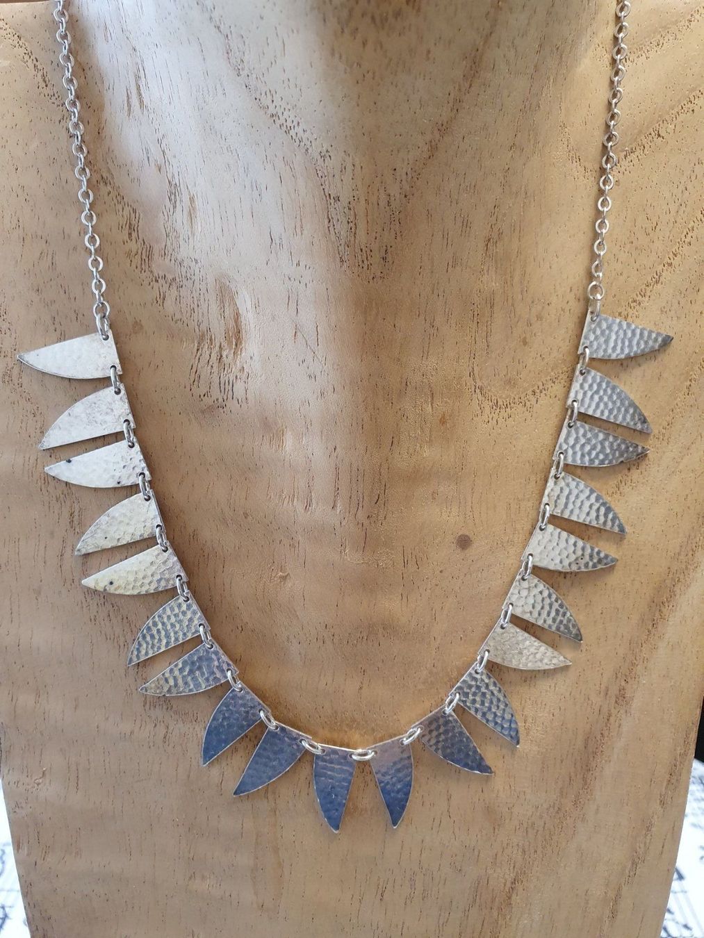 Catenine: Designer Art-Déco Silber-Collier in .... – Usato da Wohlen AG venduto da palmsprings 3