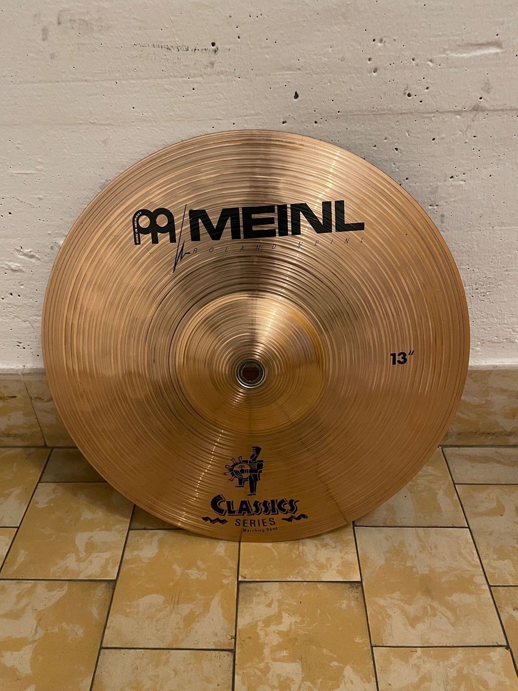 Meinl Strumenti musicali: 13" Cymbal – Usato da Fislisbach venduto da Basil_