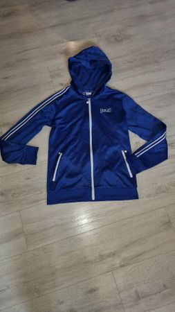 Everlast Trainingsjacke blau weiss Grösse L eher M