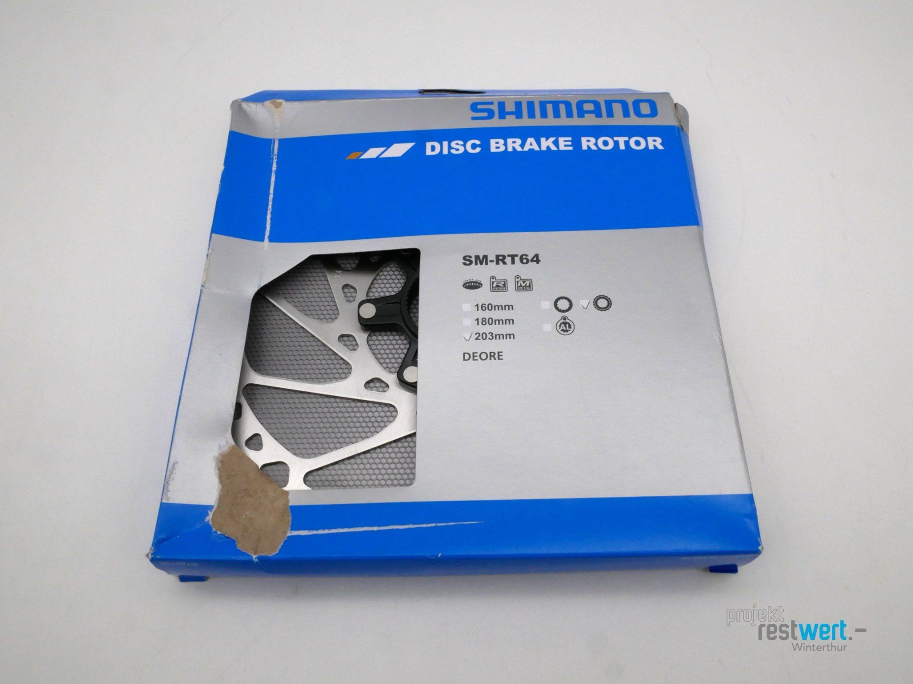 Shimano Pièces détachées: SHIMANO Bremsscheibe 203 mm – Neuf (Voir description) à Winterthur par Restwert_Winterthur 4