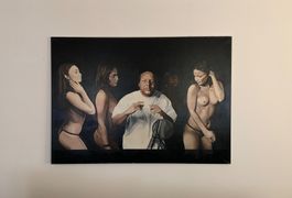 Notorious B.I.G. / Ölgemälde von André Williman / 120 x 170