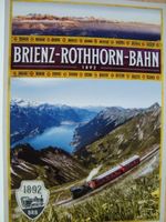 BRB Brienzer Rothorn Bahn Werbeplakat auf Ansichtskarte