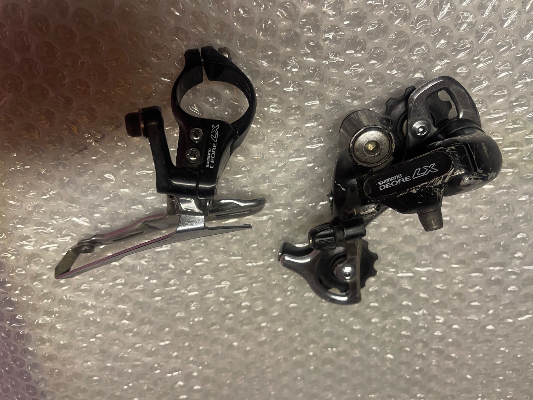 Shimano Ersatzteile: Shimano Deore LX 31,8 Umwerfer und Schaltwerk – Gebraucht aus Giubiasco von bulag 6