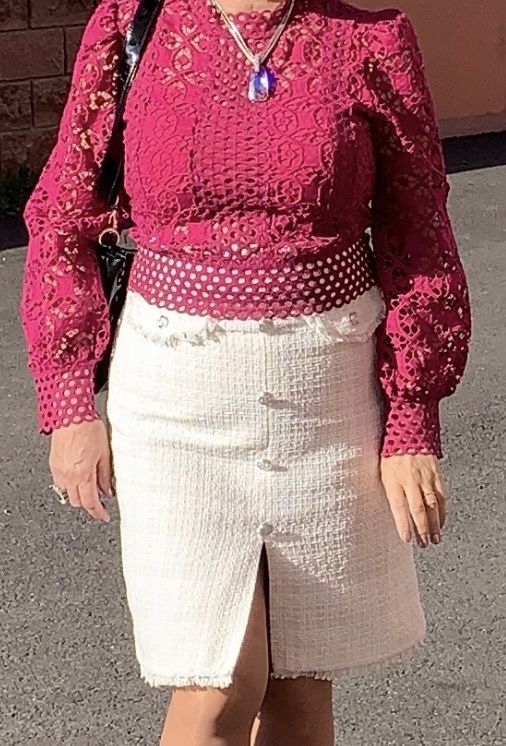 Costumi: Damen Kostüm mit Bluse / Grösse 40 – Usato da Biel/Bienne venduto da Katja01112 3
