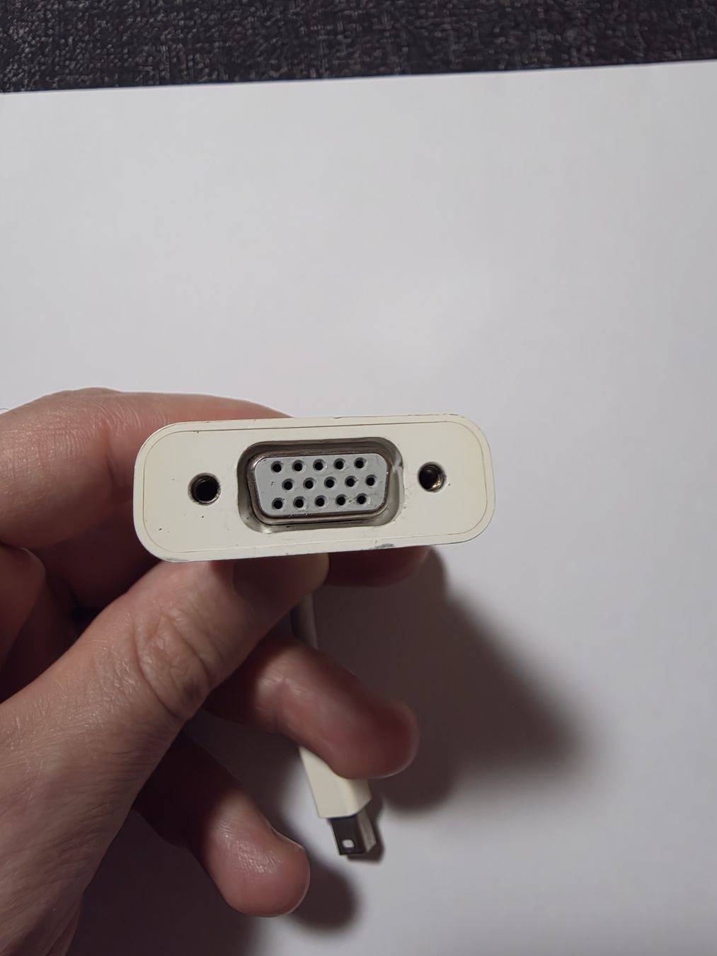 Apple Unità & Adattatore: Mini DisplayPort-auf-VGA-Adapter – Usato da Pfäffikon ZH venduto da nic_6l9v 2