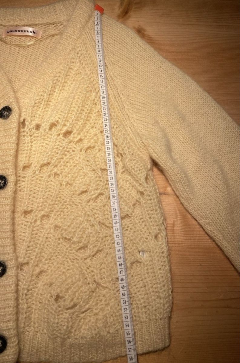 Maglioni & Felpe: Custommade Cardigan gelb Mohair – Usato da Rotkreuz venduto da zisii 4