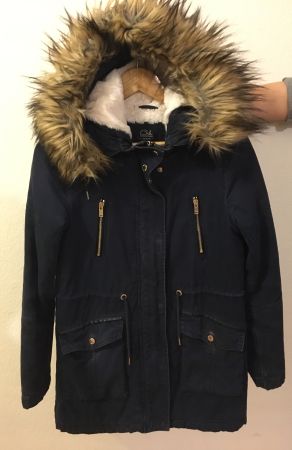Wintermantel / Manteau fille
