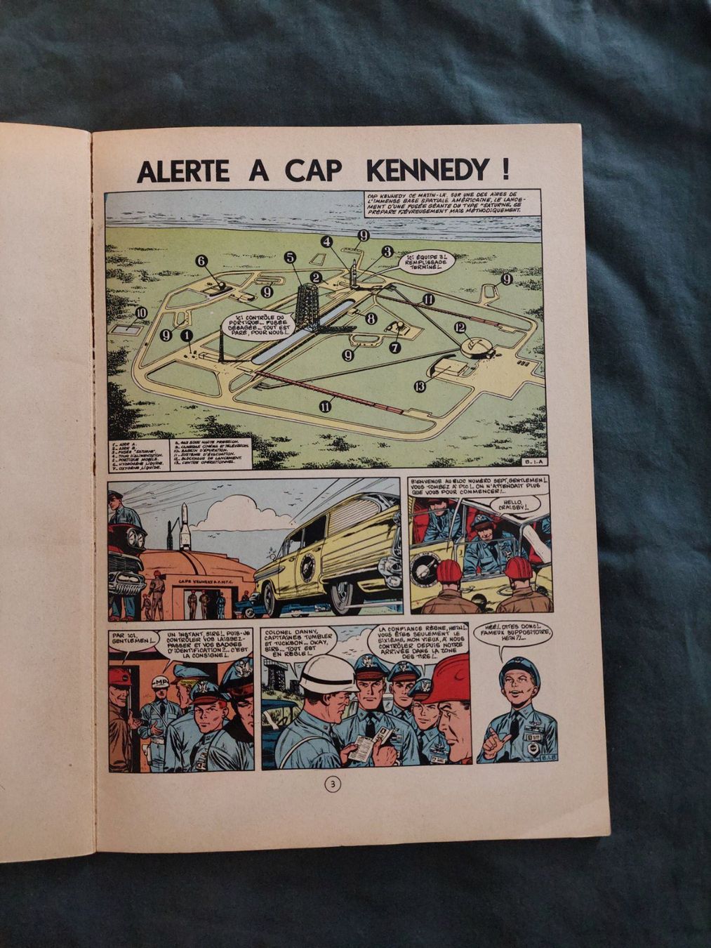 Comics: Buck Danny Alerte à Cap kennedy EO 1965 TBE – Gebraucht aus Genève von Blu_BD 3