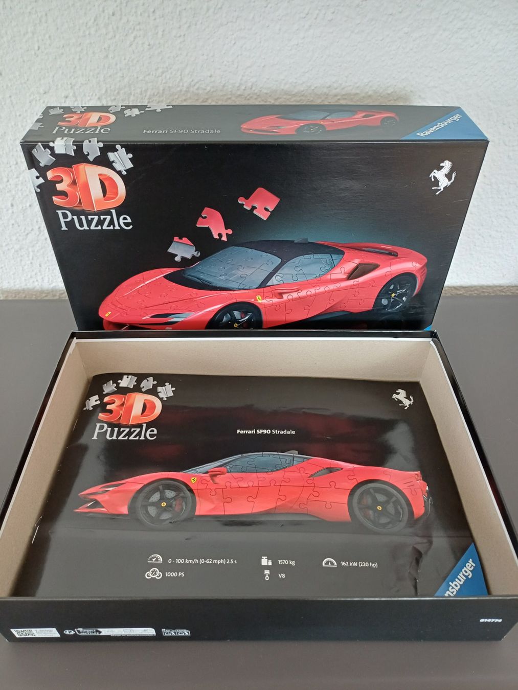 Ravensburger Puzzles: Ferrari 3D-Puzzle Ravensburger, Neuwertig – D'occasion à Wiesendangen par Hofmamic 3