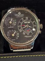 Burgmeister Automatikuhr mit Thermometer + Hygrometer