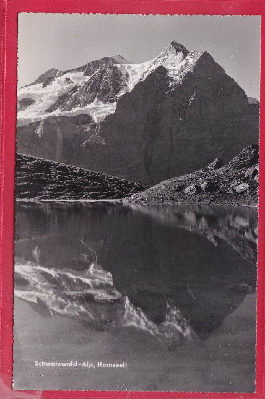 Ansichtskarten: SCHWARZWALD - ALP, HORNSEELI, 31.8.1952 – Gebraucht aus Oberrieden von Gebirgsstelze