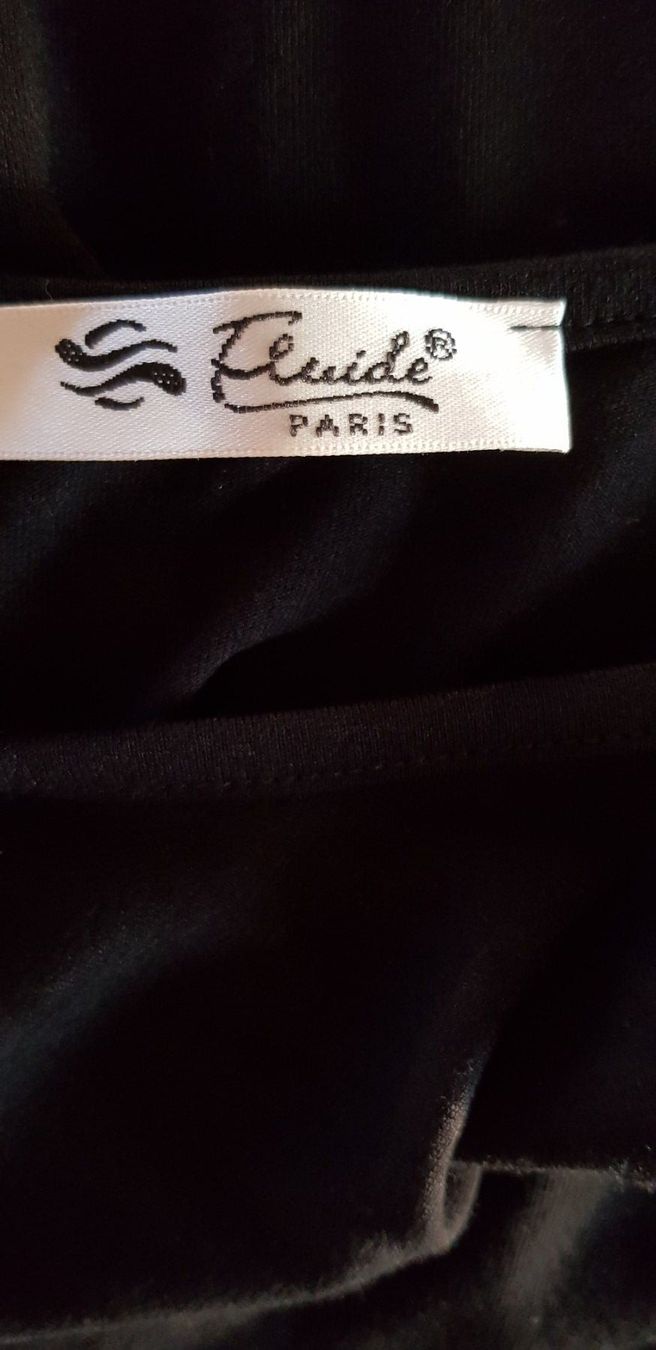 Robes: Kleid, Seitenschlitz, schwarz, Gr. 40 42 44 – D'occasion à Uster par Astral 5
