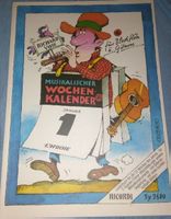 Musikalischer Wochenkalender (Blockflöte & Gitarre)  SY.2480
