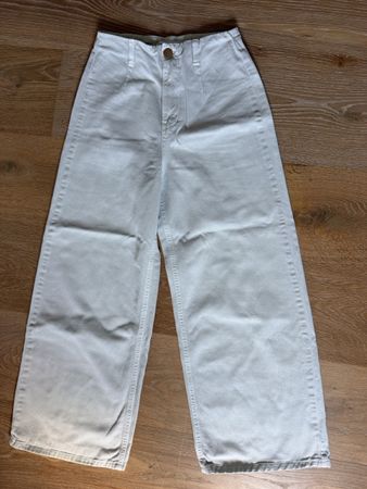 Zara Culotte Hose ligh grüne Grösse EUR 34 neu