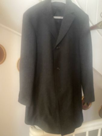 Emilio Adani Herren Mantel Gr. 52 Grau, perfekt