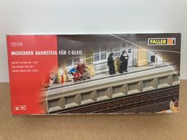 Faller H0 120100 Moderner Bahnsteig für C-Gleis in OVP
