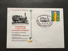 Sonderbrief 1991 Deutschland Hachenburg 2001 Eisenbahn(R488)