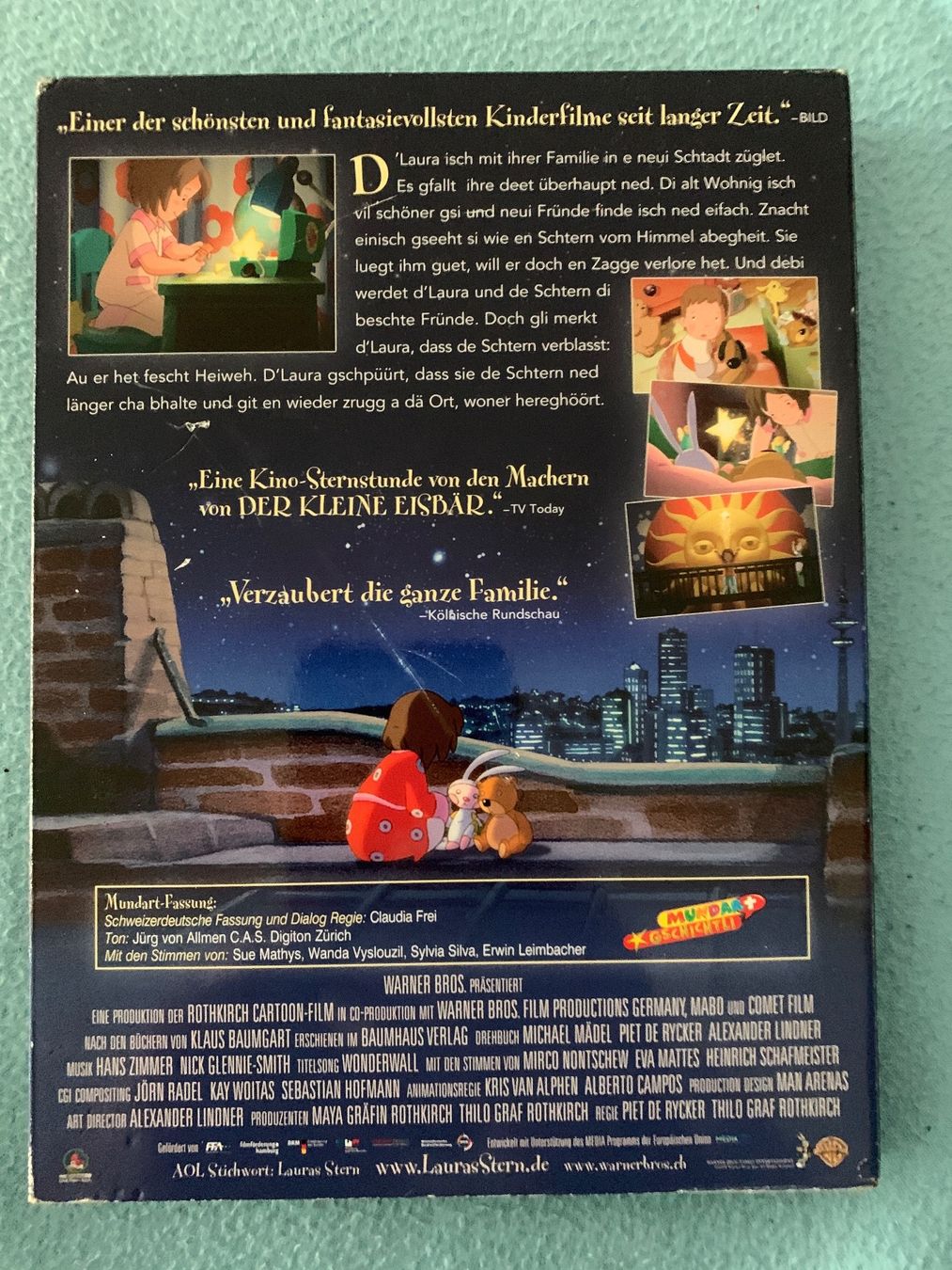 Tutti i DVDs: Original DVD Lauras Stern De Kinofilm – Usato da Interlaken venduto da Poeschtli 1