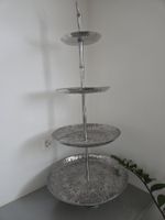 Etagere aus Metall, Vintage Look, 4-stufig