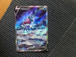 Pokemon Suicune V Alt Art near Mint Zenit der Könige