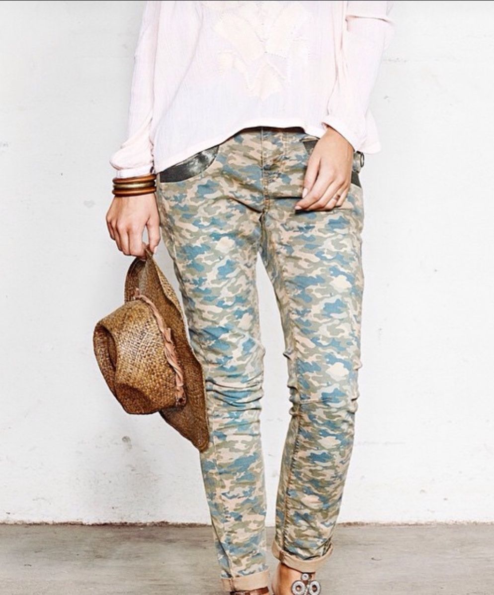 Mos mosh Jeans: MOS MOSH Camouflage Jeans Gr. 27 – Gebraucht aus Kreuzlingen von shopaholicatheart_2