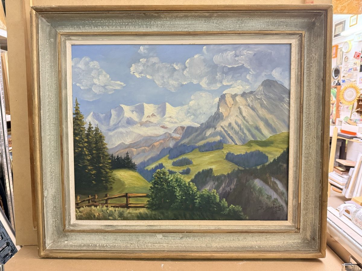 Dipinti: K. Spring 60’ - Ölgemälde – Usato da Solothurn venduto da NUVICO