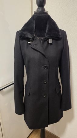 Fuchs Schmitt Mantel Gr. 34 schwarz