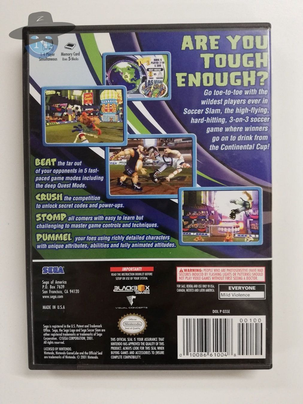 Giochi: Sega Soccer Slam        / USA / Gamecube – Usato da St. Gallen venduto da zorro_dc 1