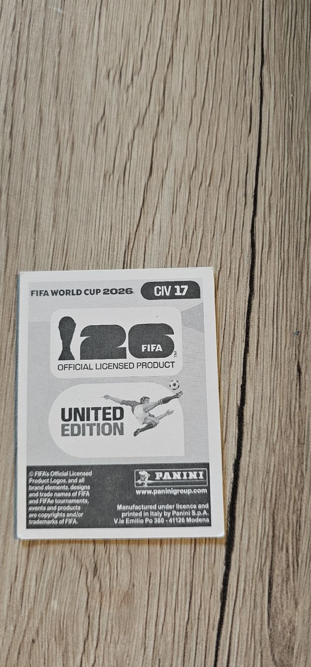 Panini Cartes à collectionner: Fifa World Cup Panini CIV 17 – Neuf avec emballage d'origine à Biel VS par volcom8702 1