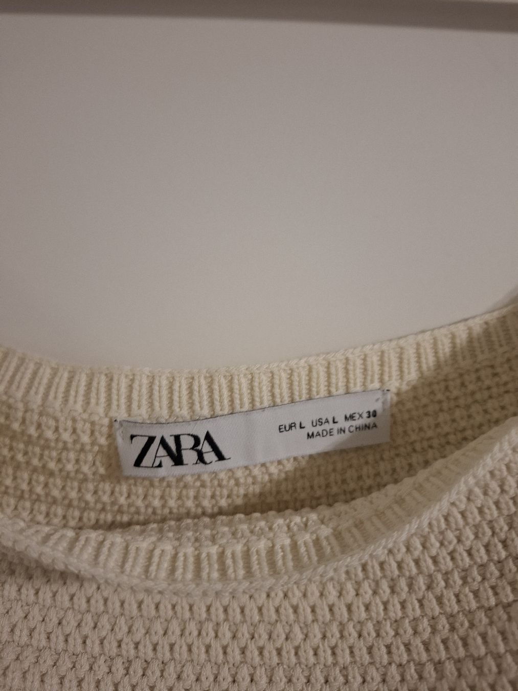 Zara Vestiti: Zara Strick Pullover off shoulder top und Rock L Sommer – Nuovo (secondo la descrizione) da Dietikon venduto da MrSapin 3