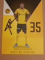 Christopher Martins Pereira - handsig. YB Autogrammkarte