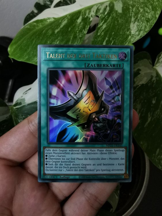 Yugioh Talent der drei Taktiken MP12 Kaufen auf Ricardo