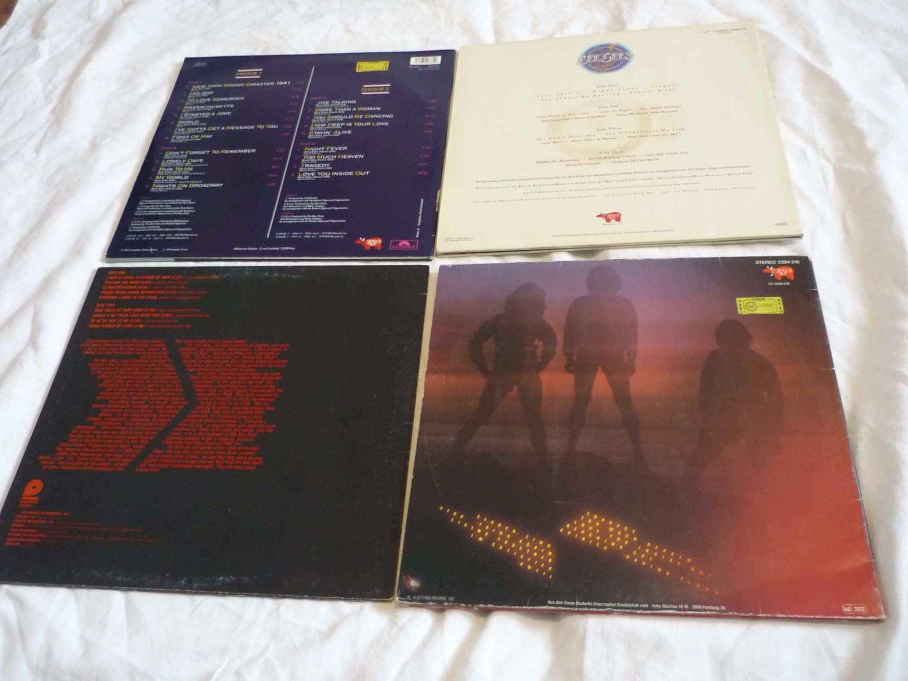 Dischi in vinile: 4x 12" Schallplatten - Bee Gees  - Top Sammlung – Usato da Beringen venduto da zzRegal 1
