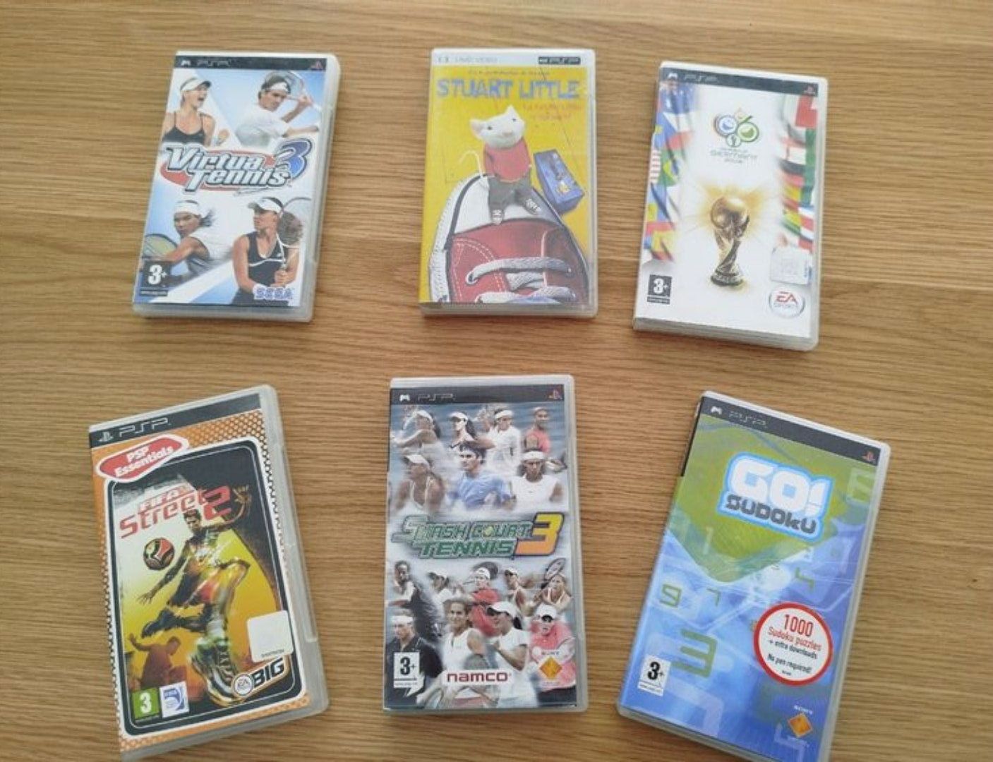 Sony Giochi: 6 jeux PSP , PlayStation – Usato da Genève venduto da Octo-puces 1