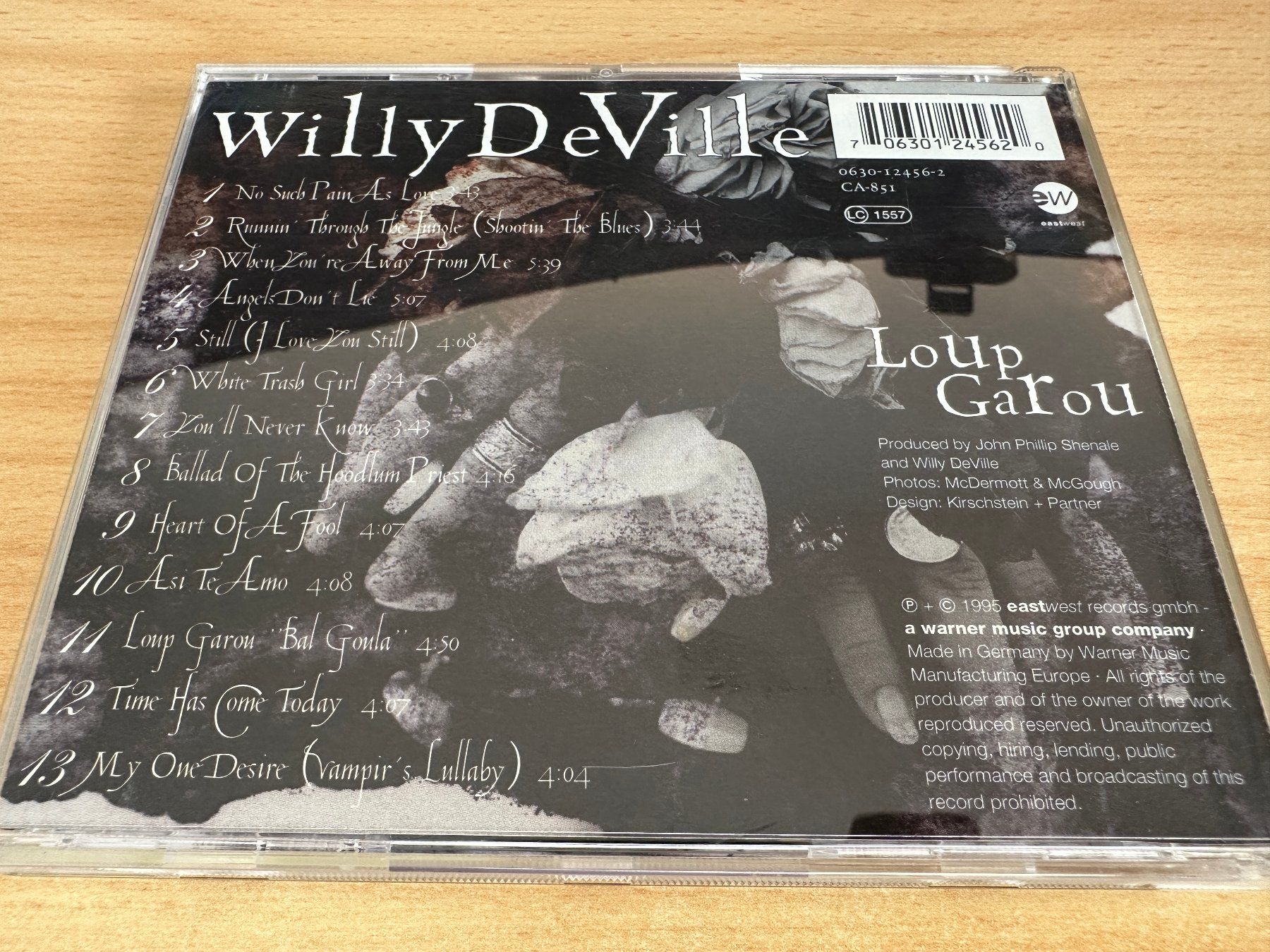 CD: Willy DeVille – Loup Garou – Usato da Rikon im Tösstal venduto da Alpenmutz 1