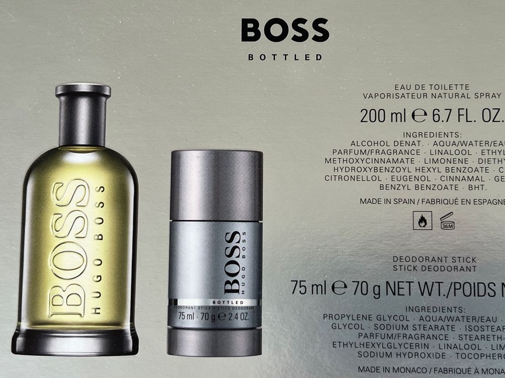 Hugo Boss Bottled 200 ml + Deodorant Stick 75 ml Kaufen auf Ricardo