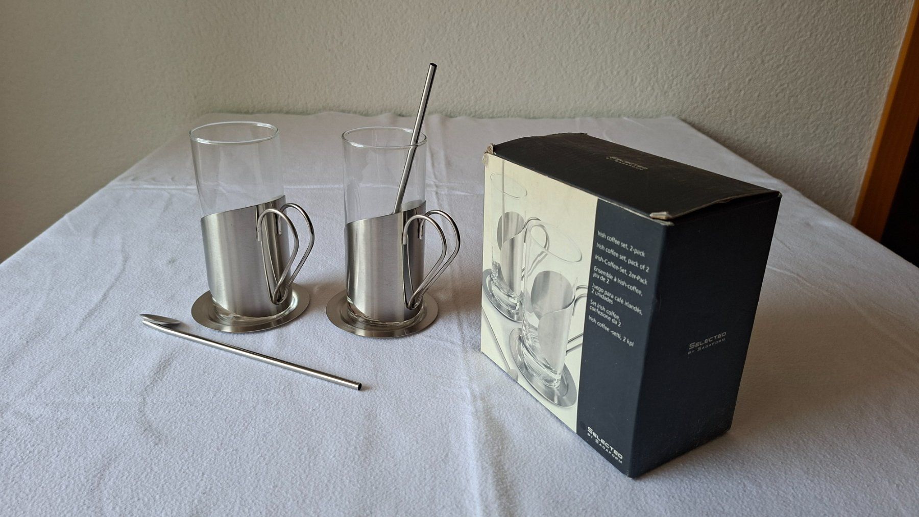 Bicchieri: Irish-Coffee-Set, 2er-Set komplett, Selected by Sagaform – Nuovo (secondo la descrizione) da Pfäffikon SZ venduto da Frerofra